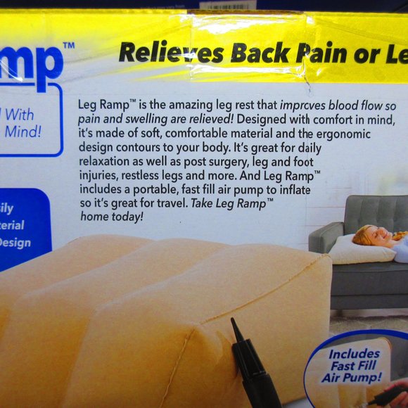 Leg Ramp With Pump Set Of 2 - Picture 2 of 7